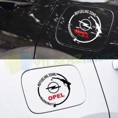Opel Logo Benzin Dizel Depo Kapağı Oto Sticker Yapıştırma Etiket Araba Çıkartma Kaliteli