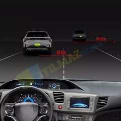 Araç Kapı Open Reflektör Araba Oto Sticker Yapıştıma 4 Adet