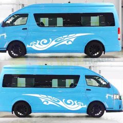 Karavan Kertenkele Çekme Modifiye Oto Sticker Yapıştırma 2 Adet