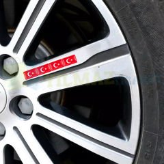 Türk Bayrağı Jant Direksiyon Vites Torpido Damla Silikon Etiket Yapıştırma Adet