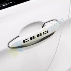 Kia Ceed Kapı Kolu Jant Oto Sticker Etiket 10 Adet Kaliteli Folyo