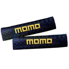 Momo Logo Nakışlı Emniyet Kemer Kılıfı Ped 2 Adet Yüksek Kalite