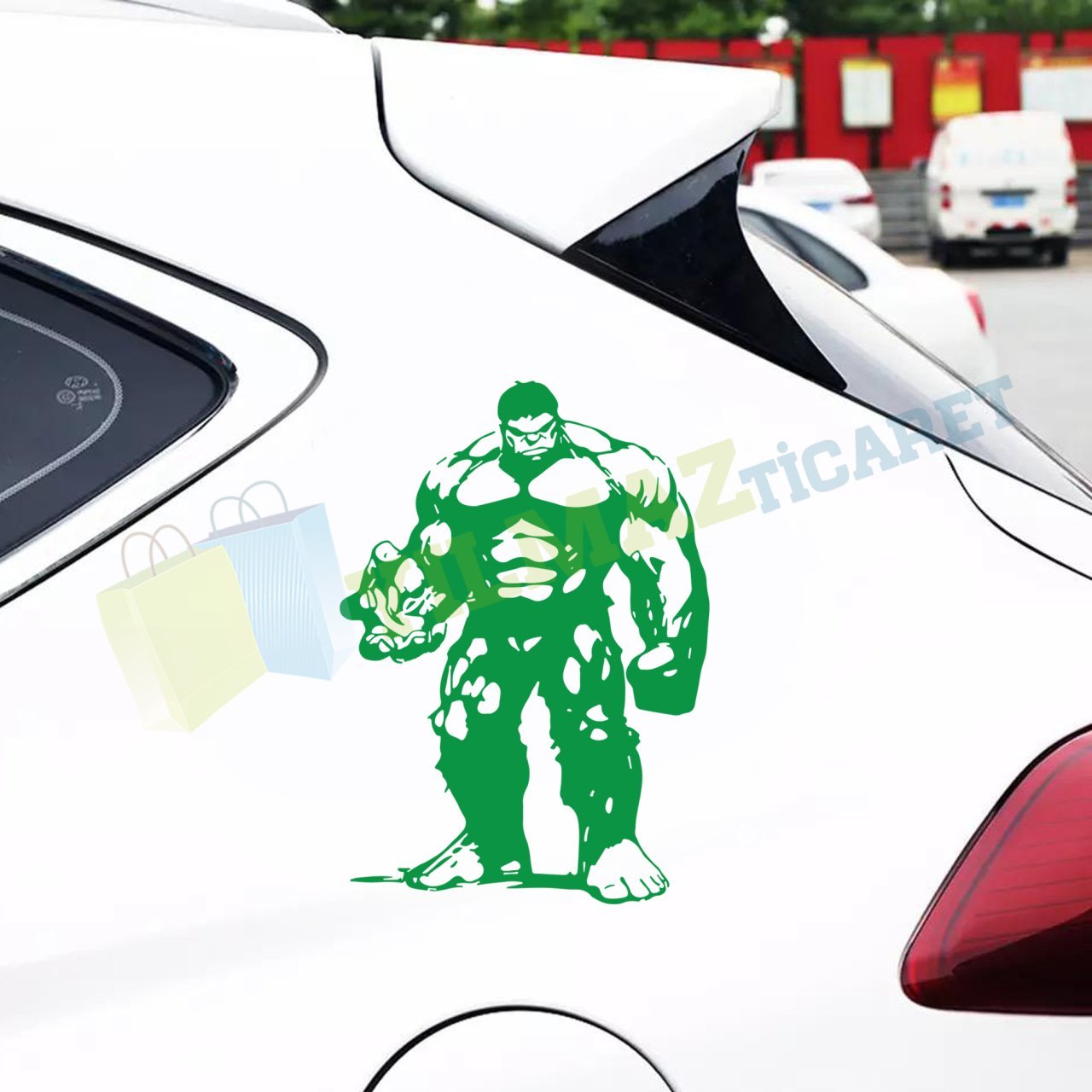 Hulk Oto Sticker Yapıştırma Araba Kaliteli Sürpriz Hediyeli