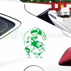 Hulk Dev Adam Oto Sticker Yapıştırma Etiket Çıkartma Yapıştırma Araba Araç Kaliteli Folyo