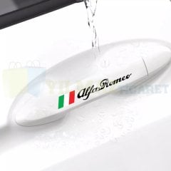 Alfa Romeo Yazı Kapı Kolu Tampon Oto Sticker Yapıştırma Araba Etiket Çıkartma