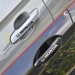 Honda Logo Kapı Kolu Jant Tampon Oto Sticker Yapıştırma Etiket Çıkartma 10 Adet Kaliteli