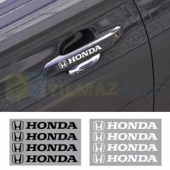 Honda Logo Kapı Kolu Jant Tampon Oto Sticker Yapıştırma Etiket Çıkartma 10 Adet Kaliteli